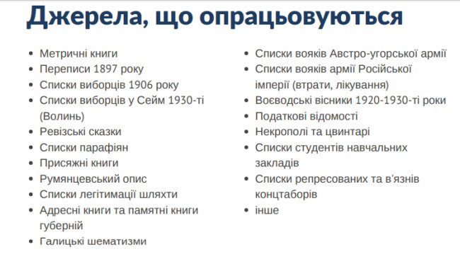 У Луцьку презентували мережу пошуку предків онлайн