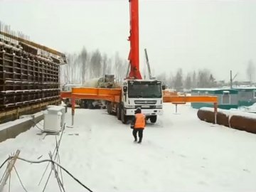 Як перекачувати бетон в холодну пору року?*
