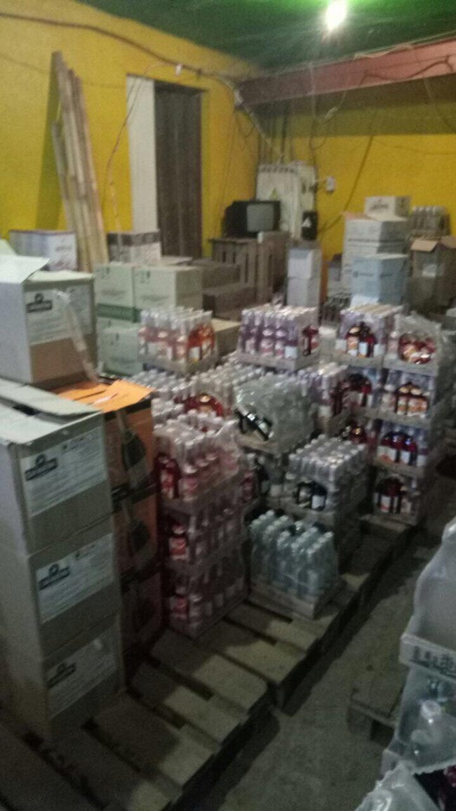 На Волині виявили склад контрафактного алкоголю. ФОТО