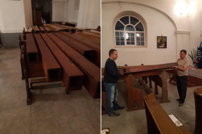 На Волині в костелі встановлюють орган, який припадав пилом  10 років