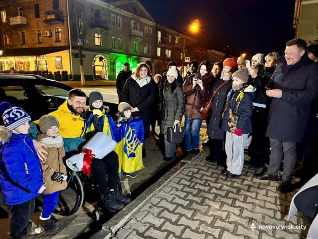 На Волині зустріли чемпіона Ігор Нескорених. ФОТО