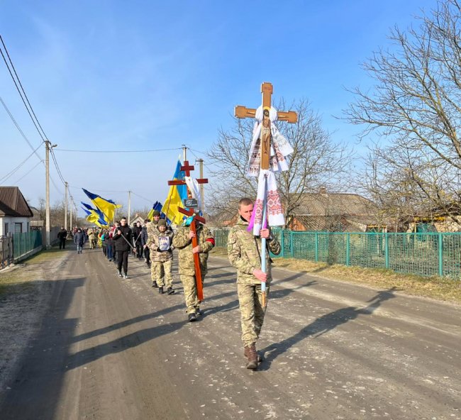 У Ковелі попрощалися із загиблим Героєм Богданом Савенком. ФОТО