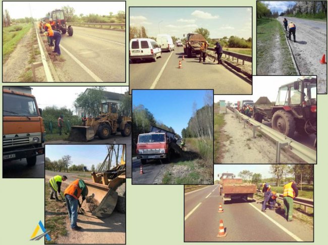 Волинські дорожники проінспектували та усунули недоліки на автошляхах. ФОТО