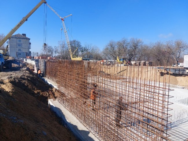 У Ковелі зводять багатоповерхівку для переселенців
