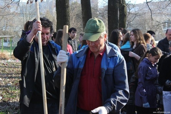  Як у Луцьку прибирали ДПЗ. ФОТО