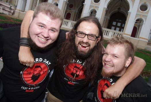 «Бородатий» марш в Одесі. ФОТО