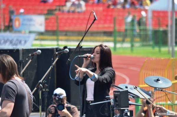 Чемпіонат України з легкої атлетики у Луцьку. Відкриття. ФОТО