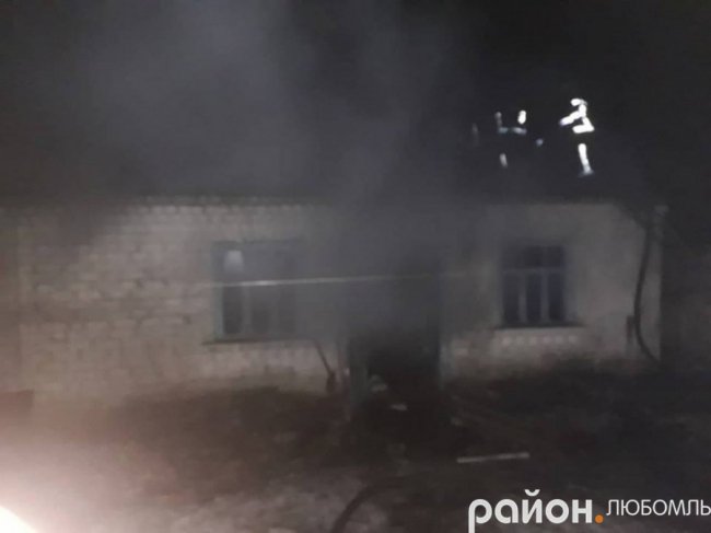 У селі на Волині горіла літня кухня. ФОТО