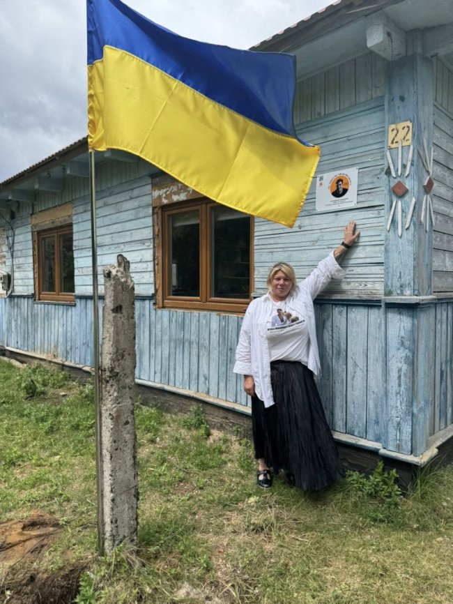 На Волині мати загиблого Героя Миколи Мялковського створила артрезиденцію у пам'ять про сина