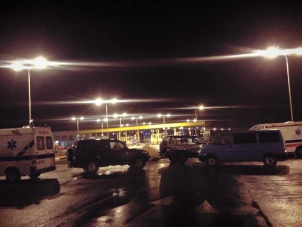 Вночі волиняни перекрили пункт пропуску «Ягодин». ФОТО