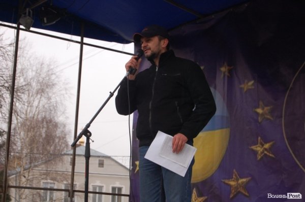 Народне віче в Луцьку. ФОТО