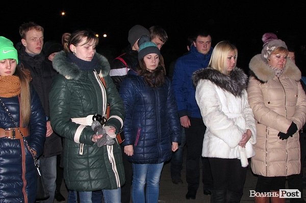 У Володимирі-Волинському вшанували пам'ять Андрія Кузьменка. ФОТО