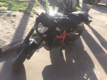 П'яний волинянин на краденому мотоциклі тікав від патрульних