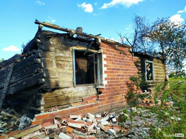 На Волині через пожежу без житла залишилася мама з двома дітьми: потрібна допомога