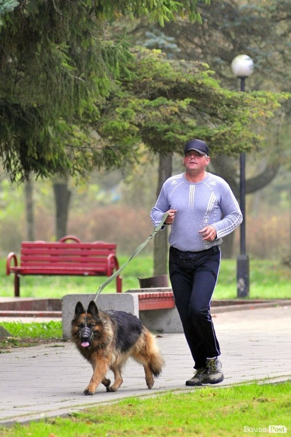 Луцьк. Ранок. Парк. Лучани. ФОТО