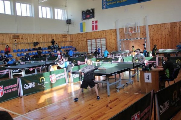 На Волині відбувся чемпіонат України з тенісу. ФОТО