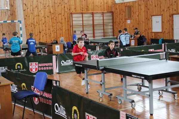 На Волині відбувся чемпіонат України з тенісу. ФОТО