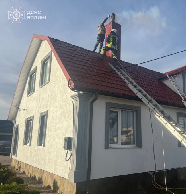 Волинян від пожежі вдома врятувала випадковість