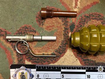 На Волині у 46-річного чоловіка вилучили гранату