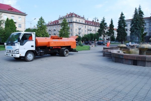 «Трофеї» луцьких фонтанів. ФОТО