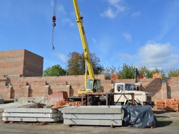 У Ковелі розпочали будівельні роботи на стадіоні «Локомотив». ФОТО