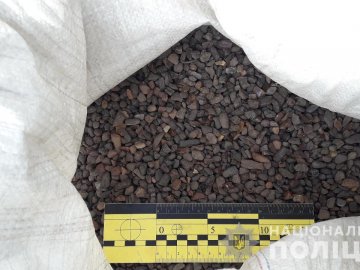 У волинянина в автівці знайшли 100 кілограмів бурштину