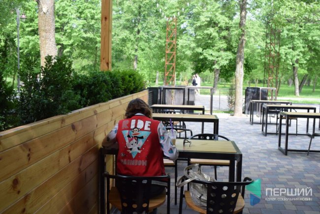 У луцькому парку відкрили нове кафе