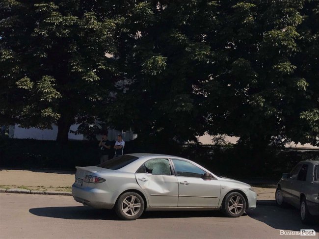 У Луцьку Mazda збила велосипедиста. ФОТО