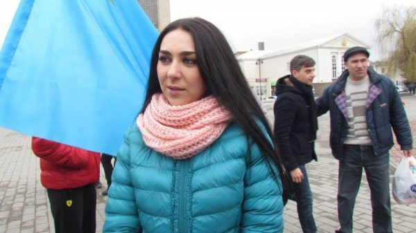 Кримські татари Волині провели акцію проти окупації Криму. ФОТО