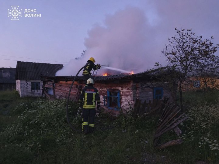 На Волині в одній пожежі загинули двоє чоловіків