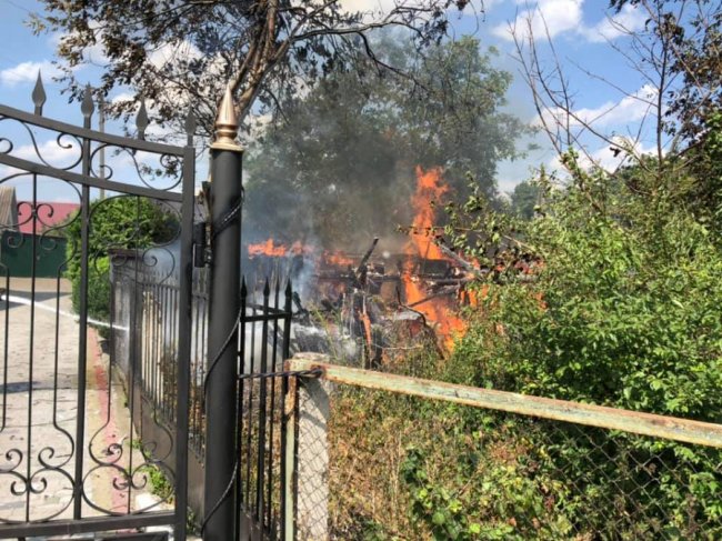 У Володимирі-Волинському – пожежа. ФОТО