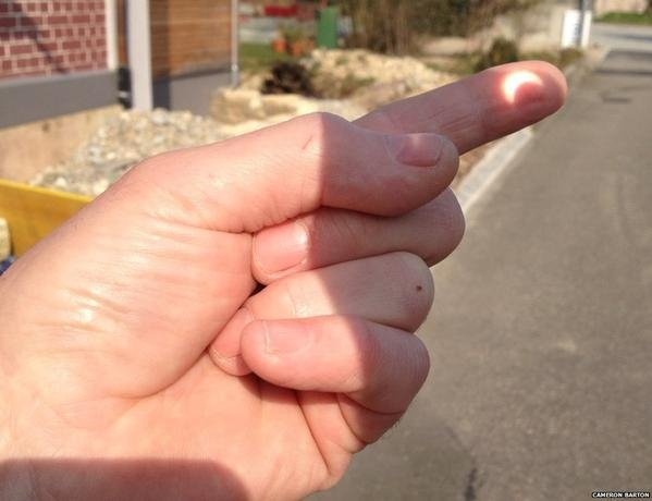 Затемнення сонця з різних куточків Європи. ФОТО