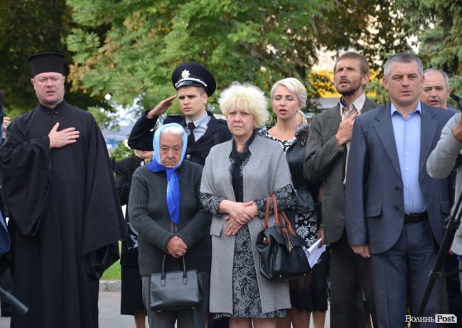 У День Незалежності лучани помолились за душі загиблих Героїв