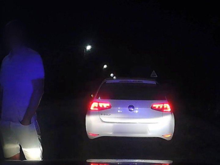 У Луцьку під час комендантської години спіймали водія із чужими номерними знаками