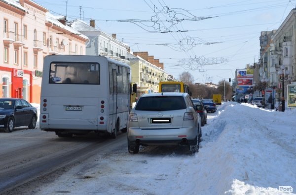 Луцьк після снігопаду. ФОТО