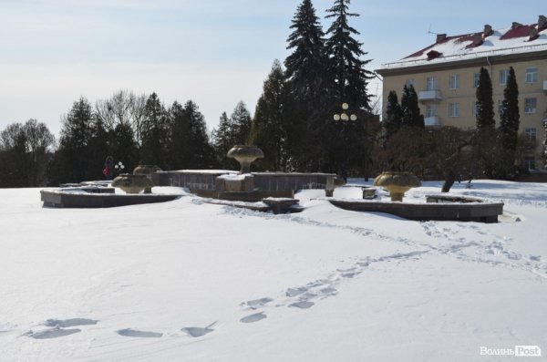 Луцьк після снігопаду. ФОТО