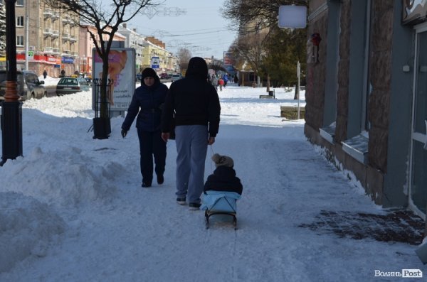 Луцьк після снігопаду. ФОТО