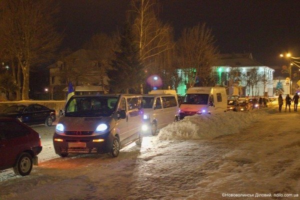 Автомайдан у Нововолинську