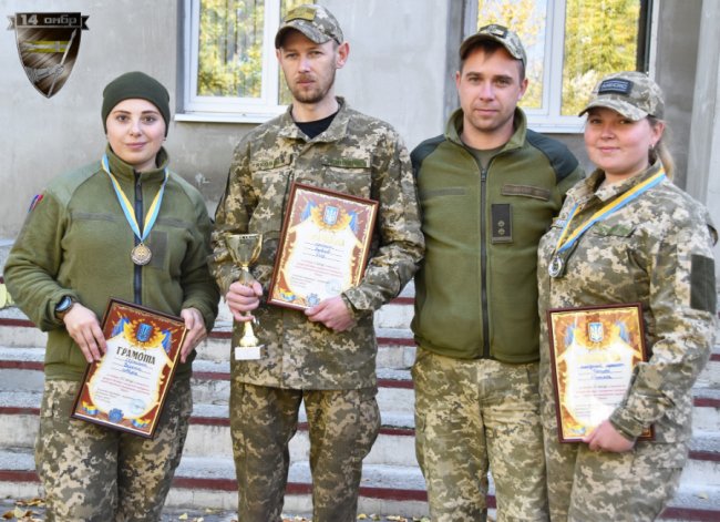 Медик волинської бригади зайняла призове місце у конкурсі з тактичної медицини