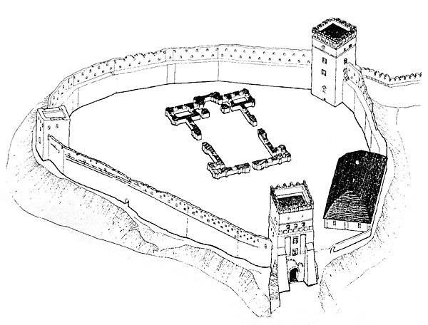 Фундаменти нового собору, який так і не збудували. Зображення з книги 