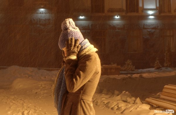 У Луцьку знову хуртовина. ФОТО