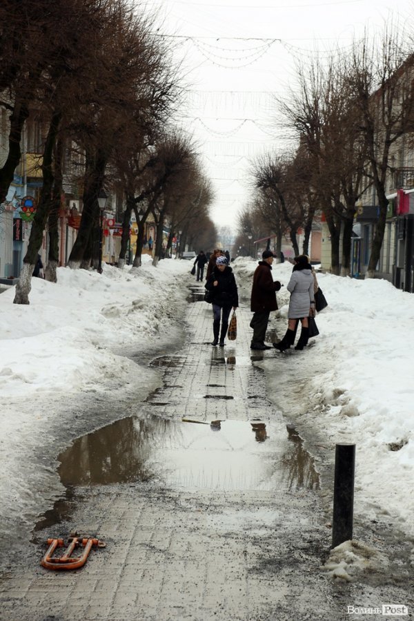 Відлига у Луцьку. ОНОВЛЕНО. ФОТО