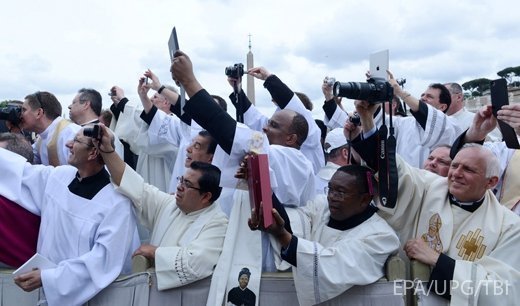 Як канонізували Івана Павла ІІ. ФОТО