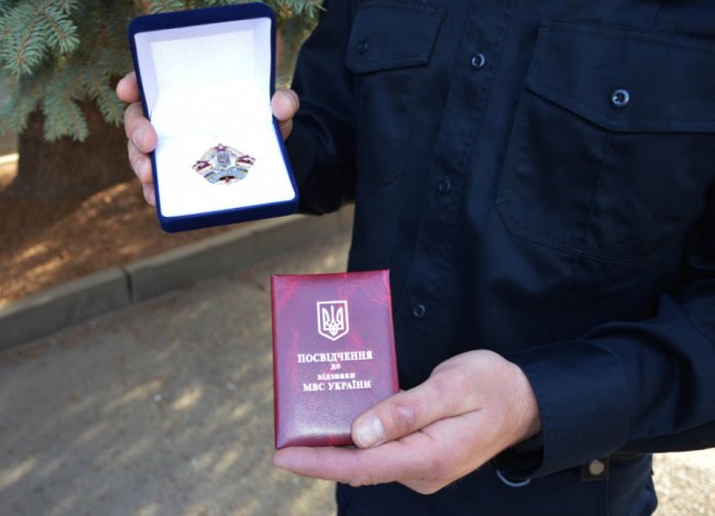 Волинського поліцейського, який врятував декілька життів під час кривавої різанини, нагородили відзнакою