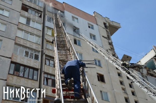 Вибух 9-поверхового будинку в Миколаєві. ФОТО 