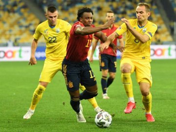 Україна сенсаційно перемогла Іспанію 