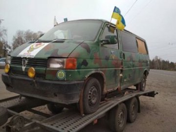 На Волині ремонтуватимуть машину, яка знімалася у фільмі «Кіборги»