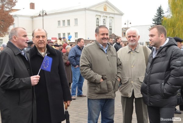 У Луцьку відбувся Євромітинг. ФОТО