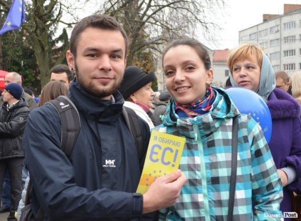 У Луцьку відбувся Євромітинг. ФОТО