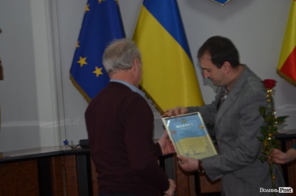 У Луцьку привітали працівників сфери культури. ФОТО